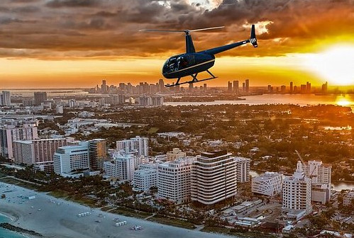 Helicopter Tours over South Beach