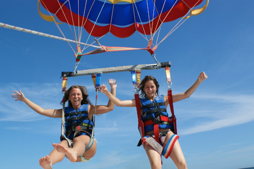 Parasailing on South Beach